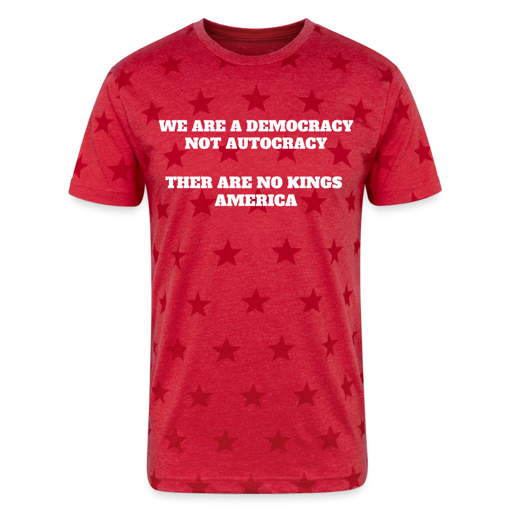 We are a Democracy - red star