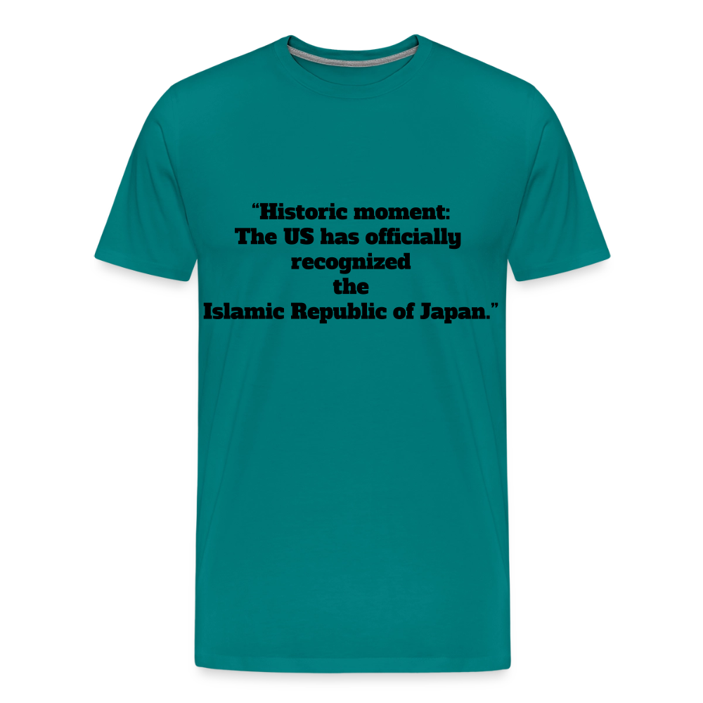 “Historic moment: - teal