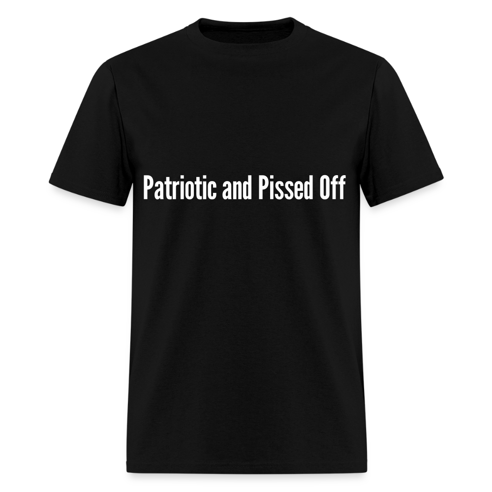 Patriotic and Pissed - black