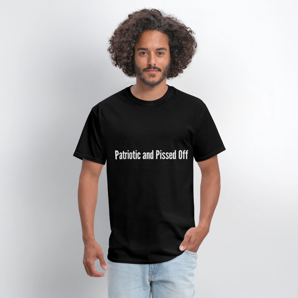Patriotic and Pissed - black