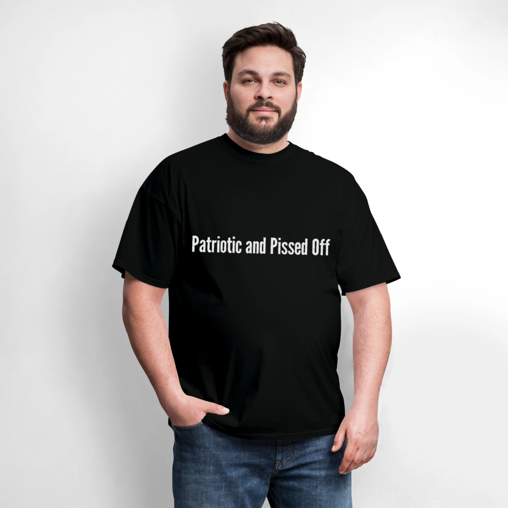 Patriotic and Pissed - black